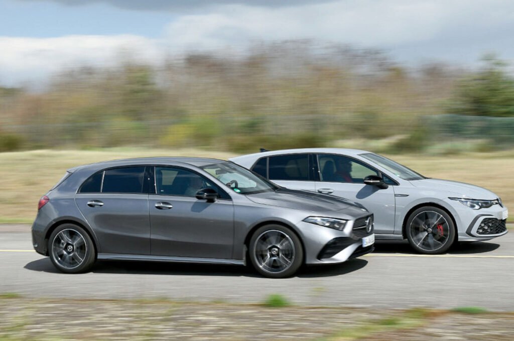 Comparativa de Alto Voltaje: Mercedes A 220 d vs Volkswagen Golf GTD 1 comparativa de alto voltaje mercedes a 220 d vs volkswagen golf gtd