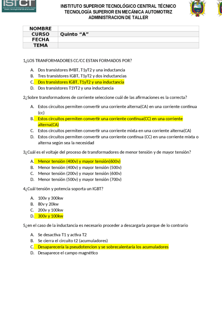 consultas sobre mecanica automotriz respuestas a tus dudas