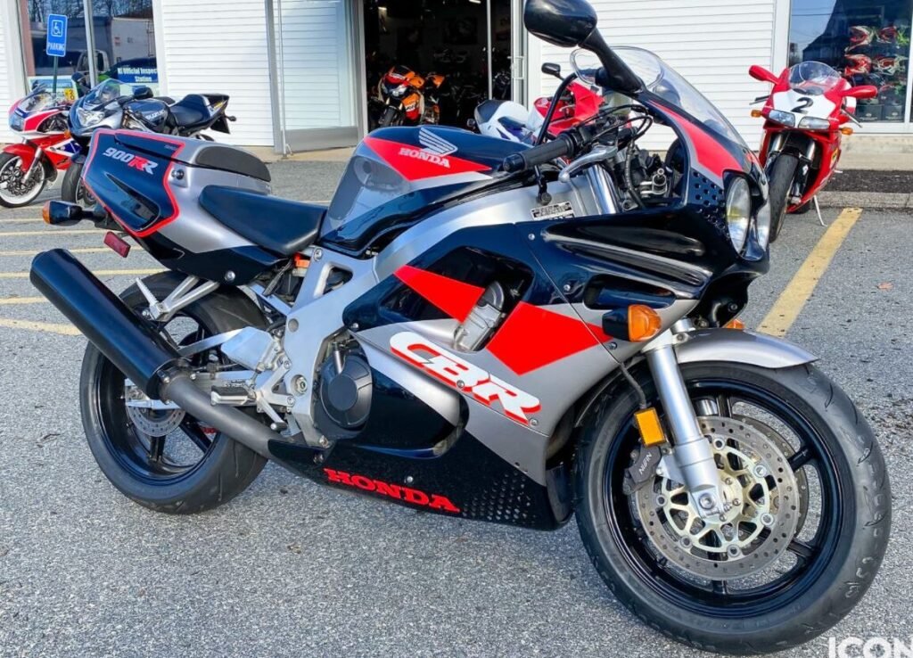 honda cbr900rr fireblade 1993 subasta de un icono impecable