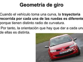 la geometria en el automovil que debes saber
