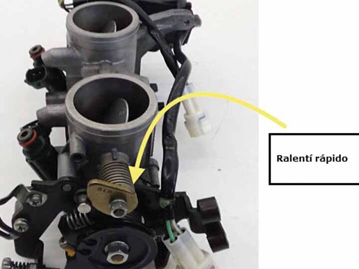 ralenti del motor manteniendo la estabilidad